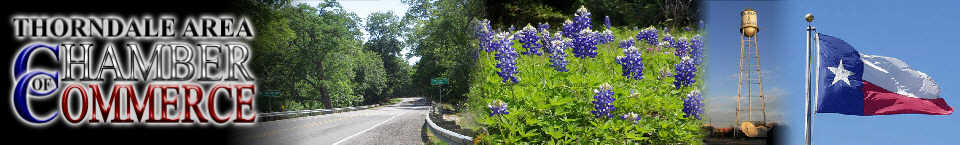 Thorndale Chamber of Commerce logo banner